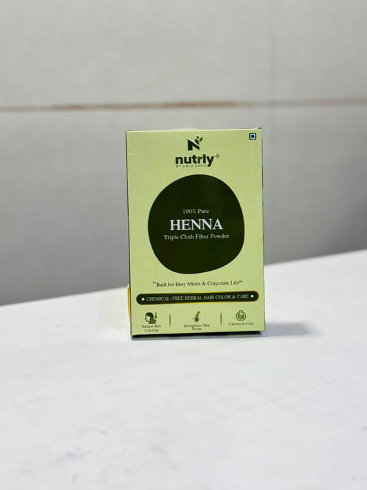 Nutrly Henna Triple Cloth Filter Powder