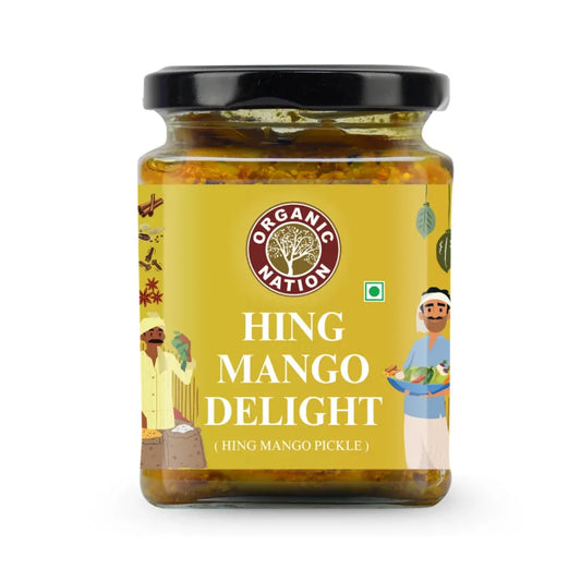 Organic HING MANGO DELIGHT (Hing ka Aam Pickle)