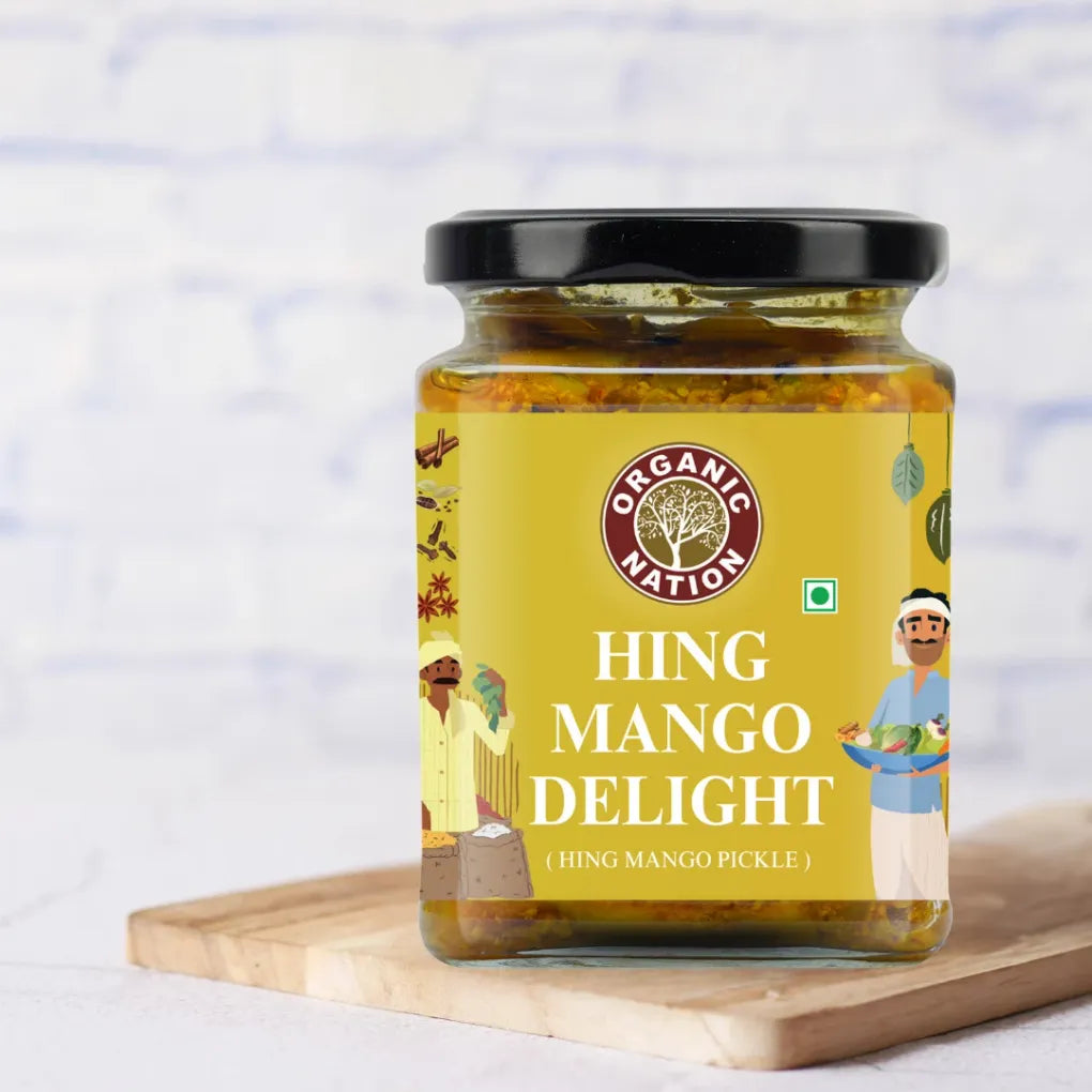 Organic HING MANGO DELIGHT (Hing ka Aam Pickle)