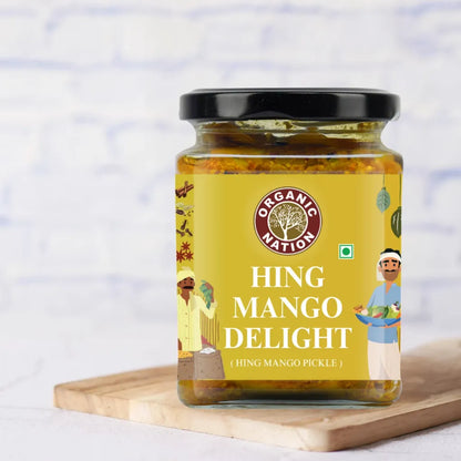 Organic HING MANGO DELIGHT (Hing ka Aam Pickle)