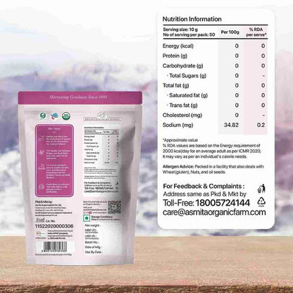 Organic Pink Himalayan Salt