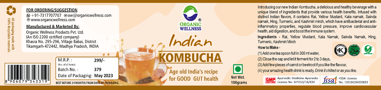 Indian Kombucha