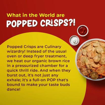 Brown rice Crisps, Indian Spicy Hot - 55 GM