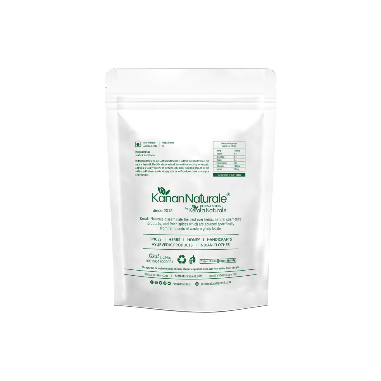 JACK FRUIT SEED POWDER