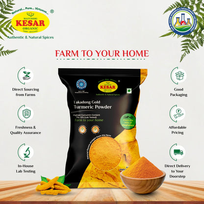 Lakadong Gold Turmeric Powder