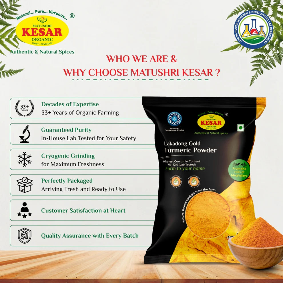 Lakadong Gold Turmeric Powder