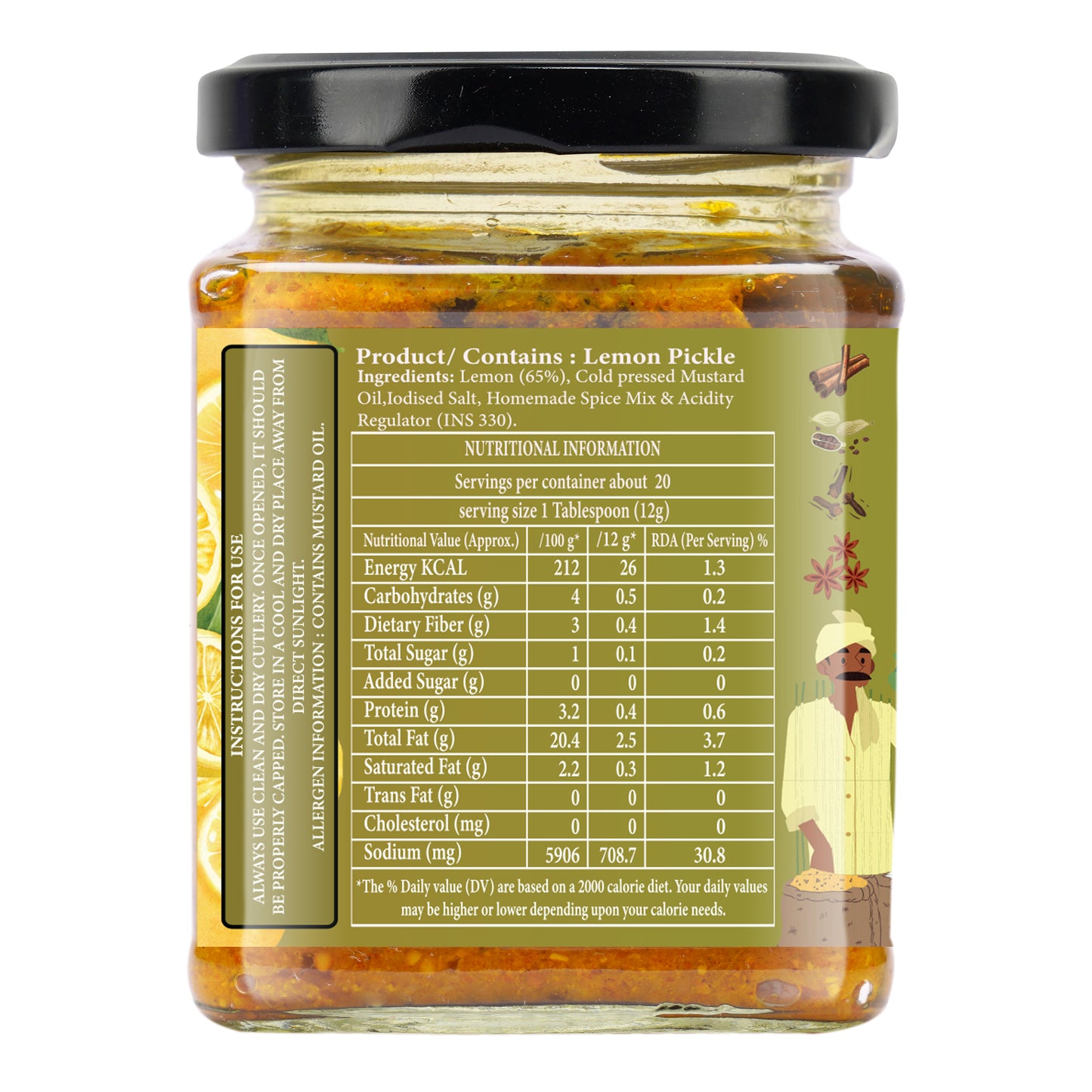 NIMBU MASALA MAGIC (Lemon Pickle)