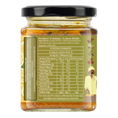 NIMBU MASALA MAGIC (Lemon Pickle)