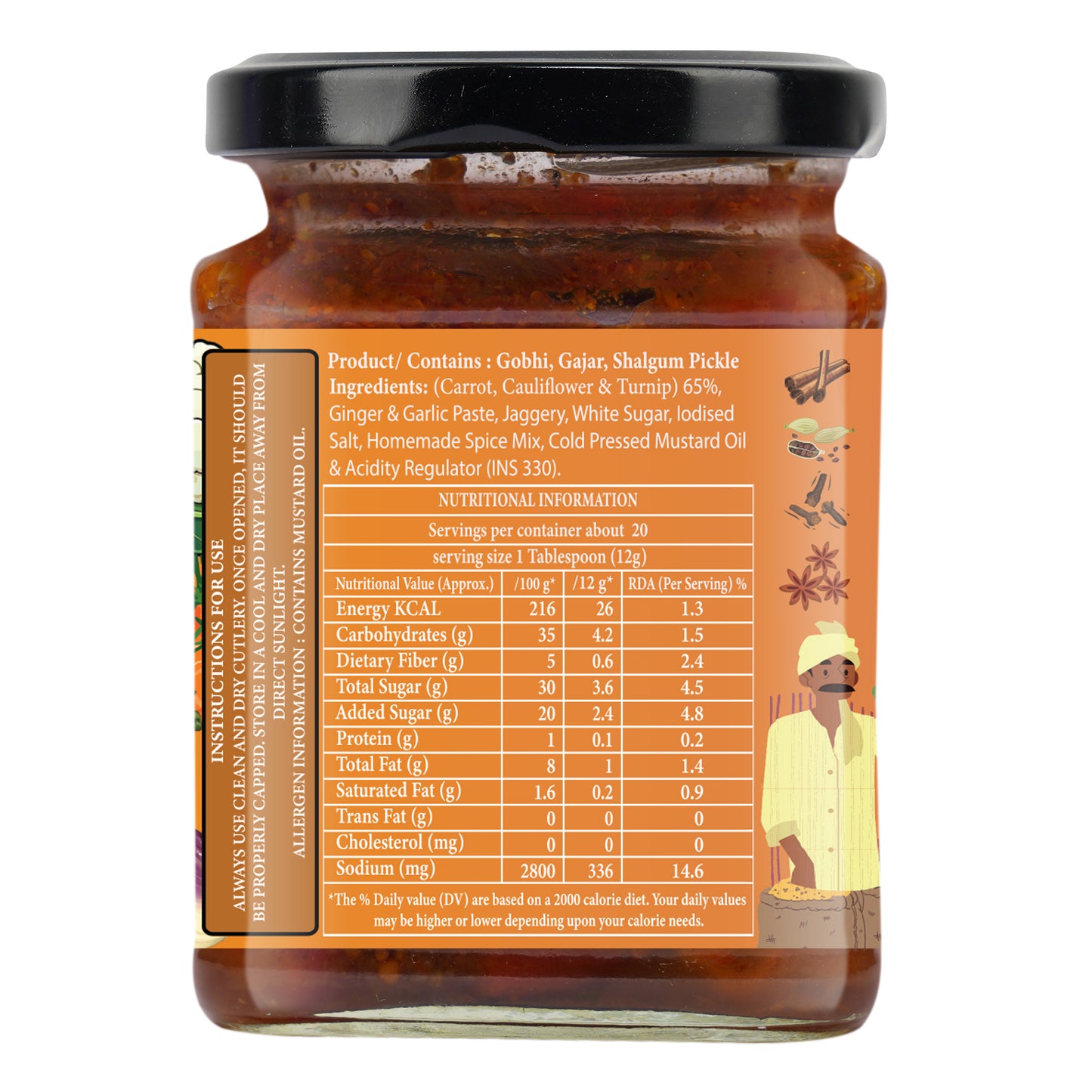 TANGY TRIO PICKLE (Khatta Meetha Pickle)