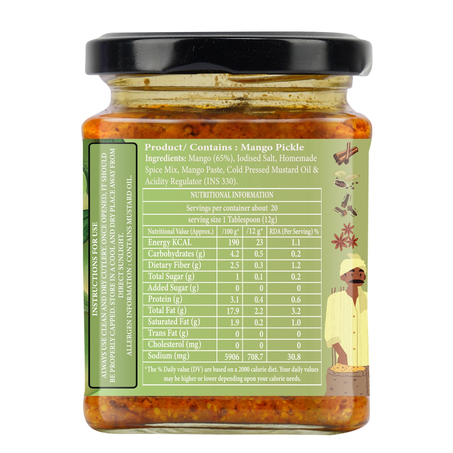 DESI MANGO DELIGHT (Mango Pickle)