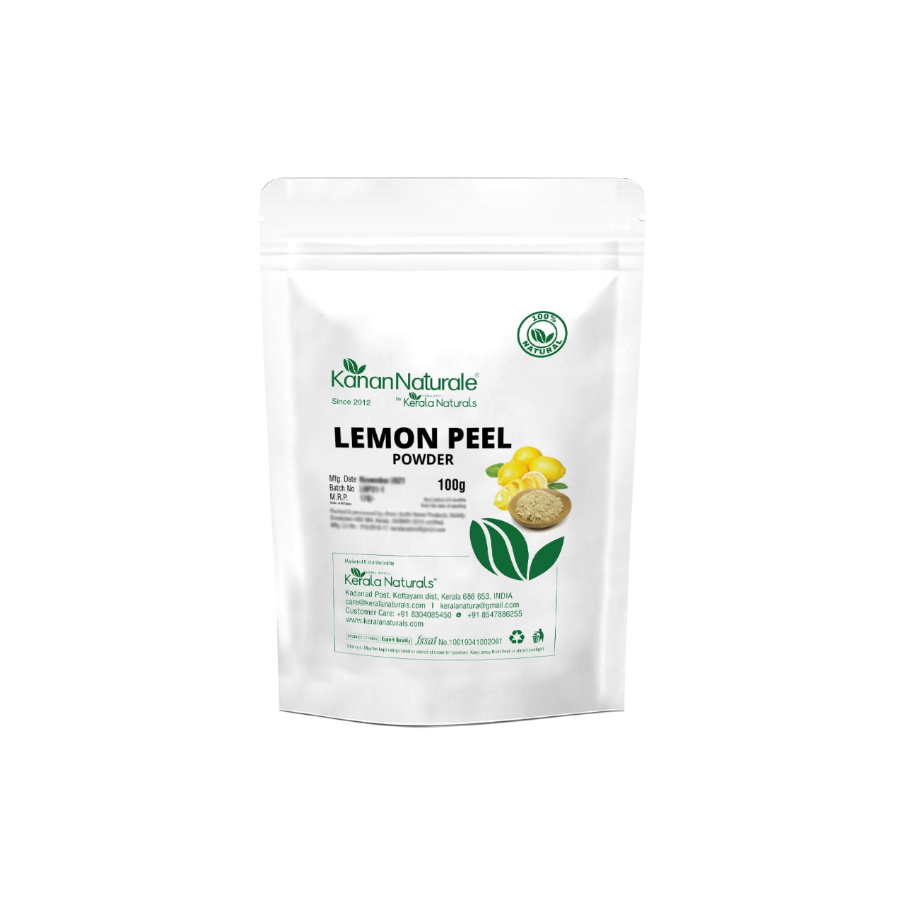 LEMON PEEL POWDER