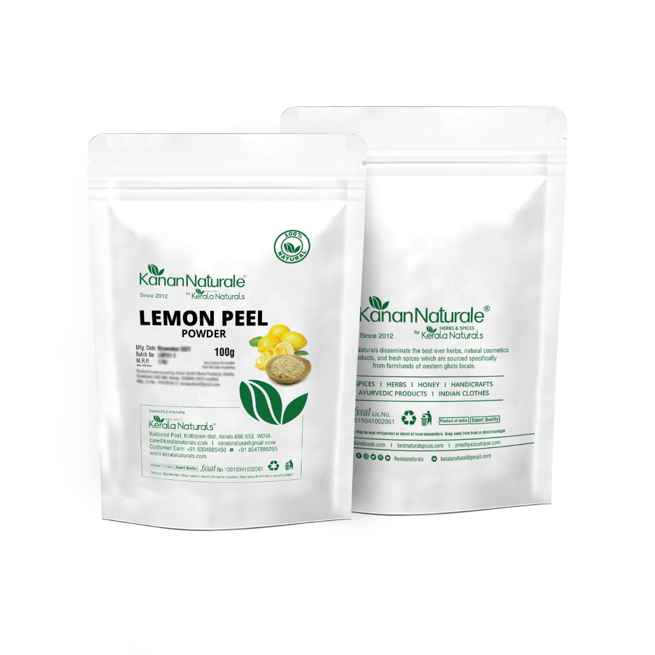 LEMON PEEL POWDER
