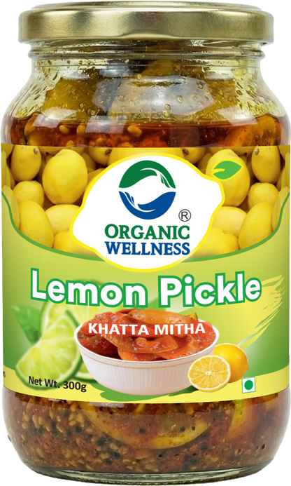 Organic Wellness Khatta Mitha Lemon Pickle