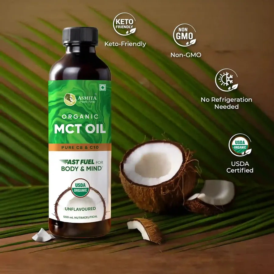 Organic MCT Oil | C8 60% | C10 40%