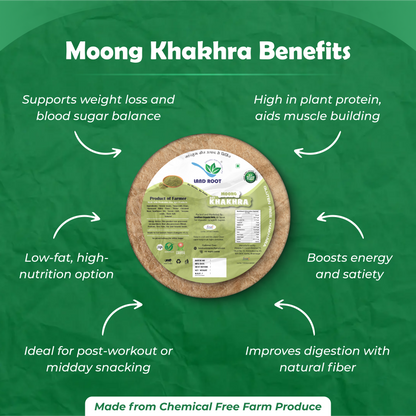Organic Gluten Free MOONG Khakhra