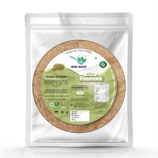 Organic Gluten Free MOONG Khakhra