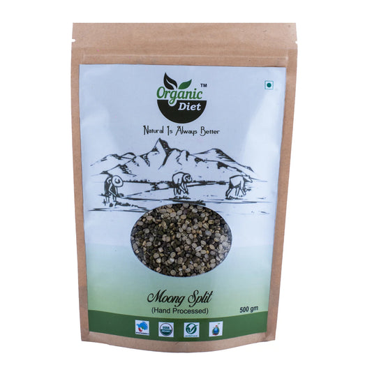 Organic Moong Split(Moong Chilka)