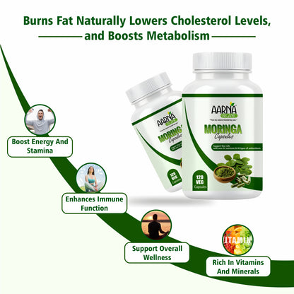 Aarna Organic Moringa Capsules