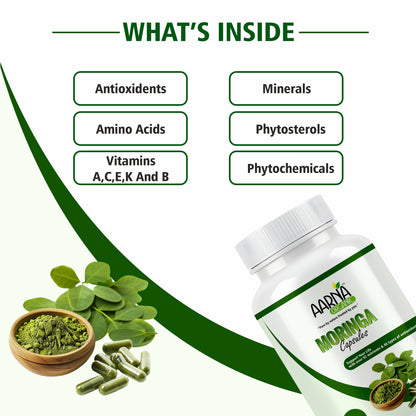 Aarna Organic Moringa Capsules