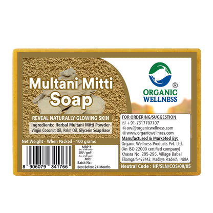 Organic Wellness Multani Mitti Soap