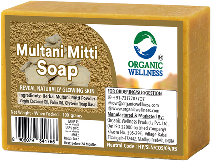 Organic Wellness Multani Mitti Soap