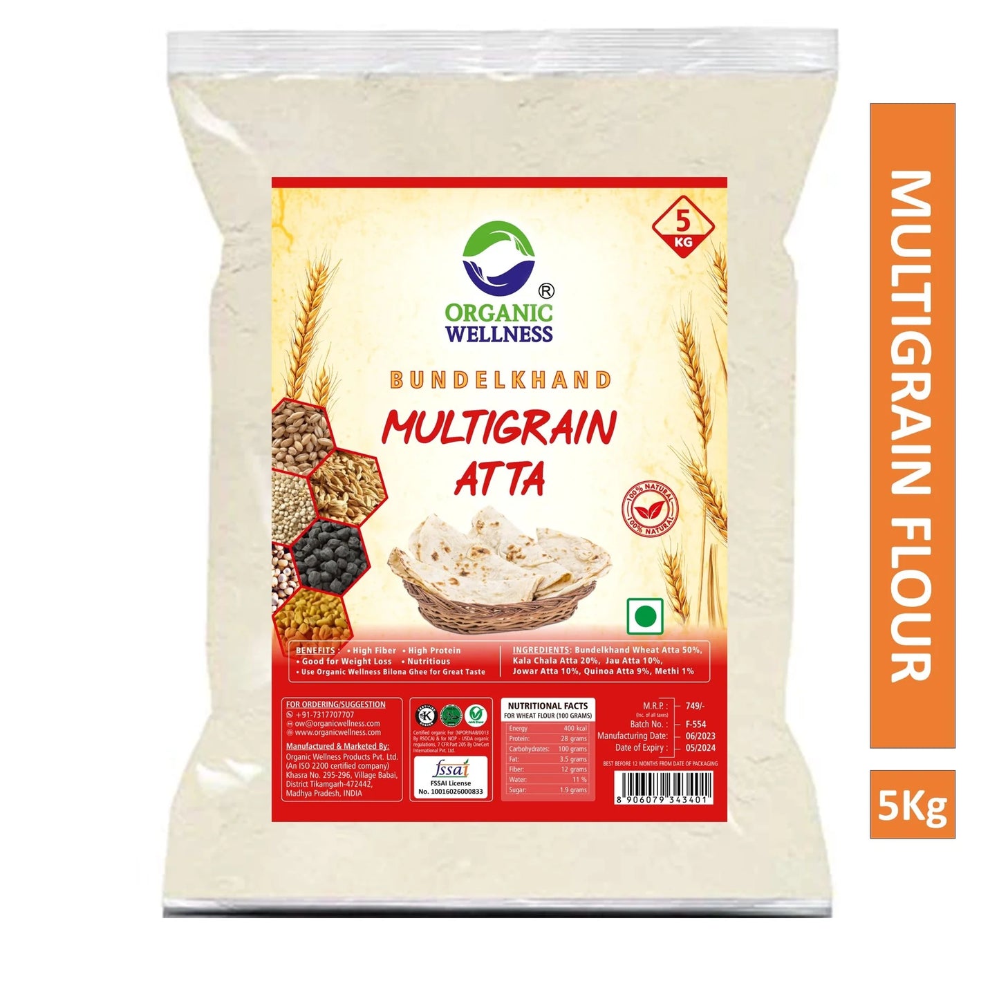 Bundelkhand Multigrain Atta