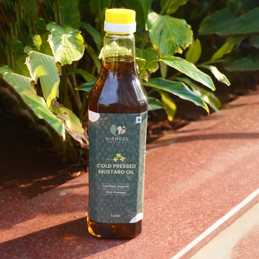 Bionode Organic Cold Pressed Mustard Oil