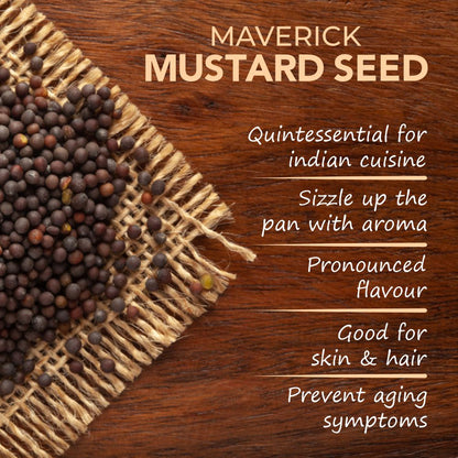 Organic Mustard Seeds (Sarso)