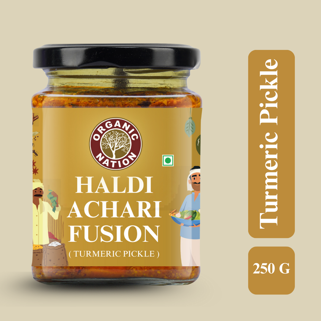 HALDI ACHARI FUSION (Turmeric Pickle)