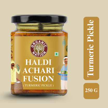 HALDI ACHARI FUSION (Turmeric Pickle)