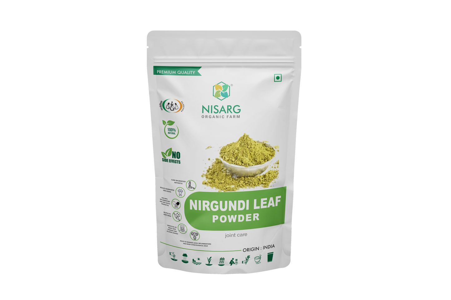 Nirgundi Leaf Powder