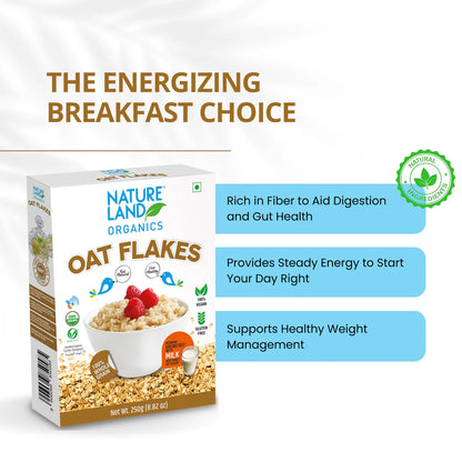 Organic Oat Flakes 250 GM