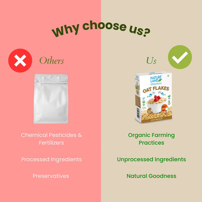 Organic Oat Flakes 250 GM