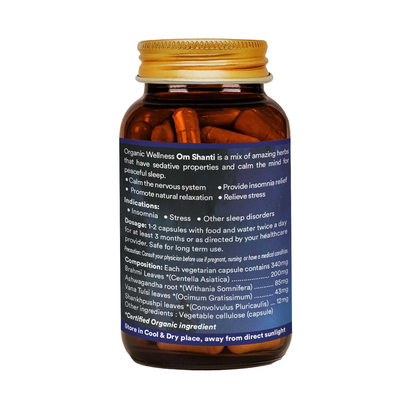 Om Shanti 90 Capsules
