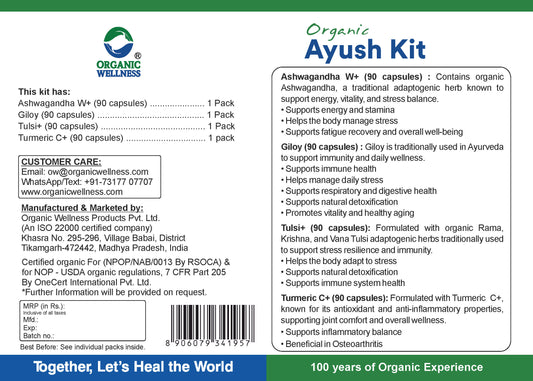 Organic Wellness Ayush Kit Assortment