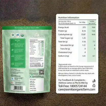 Organic Bajra Whole | Pearl Millet | Kambu