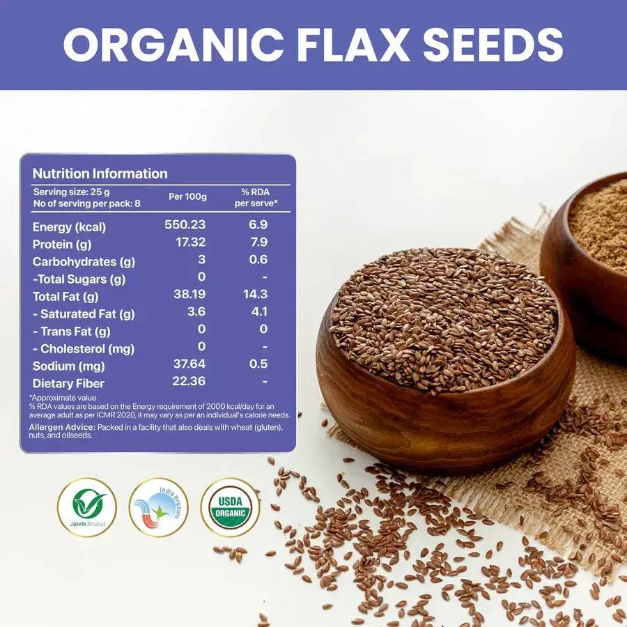 Organic Flaxseed