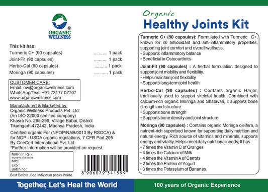 Organic Wellness Healthy Joints Kit Assortment