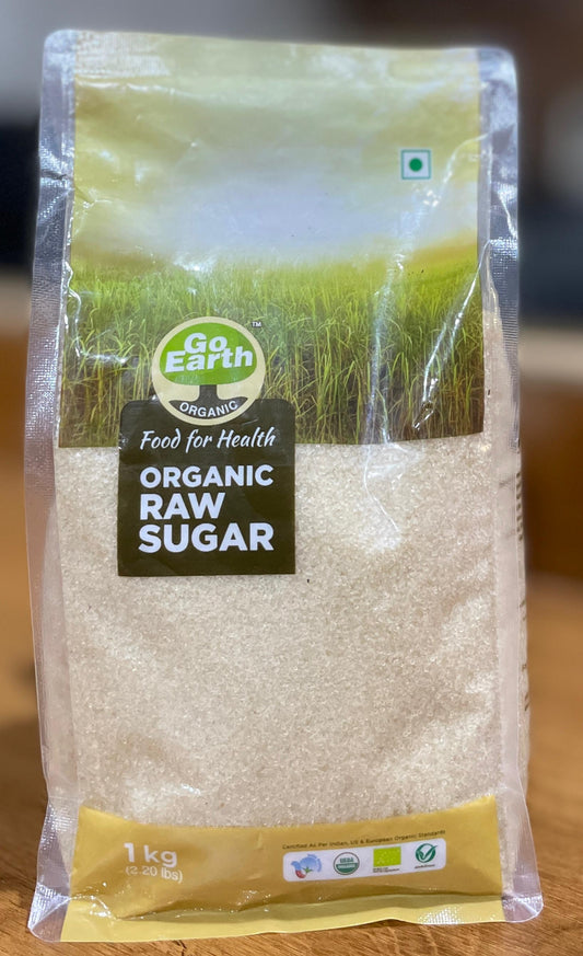 Organic Raw Sugar 1 kg (Khansari)