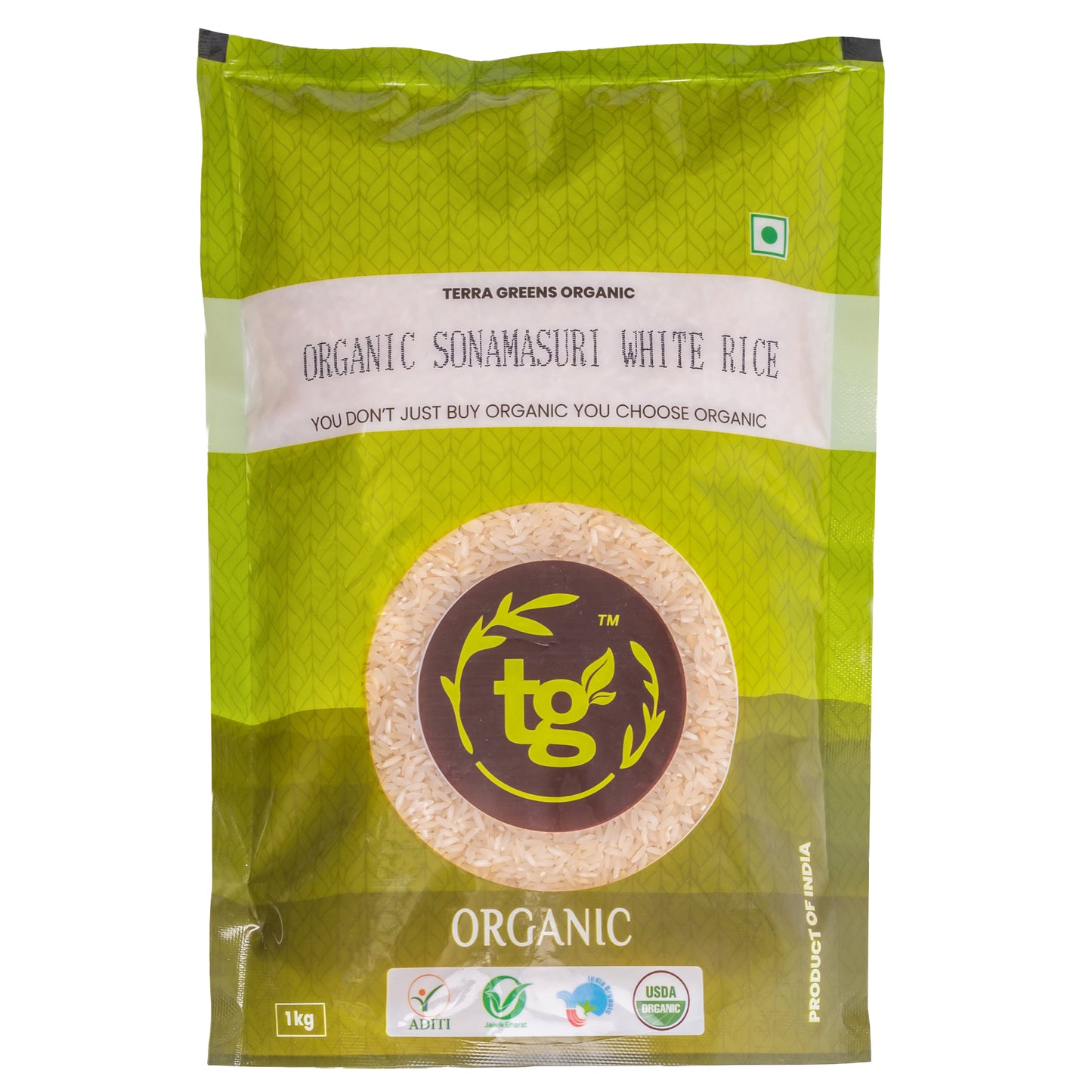 Organic Sonamsuri White Rice