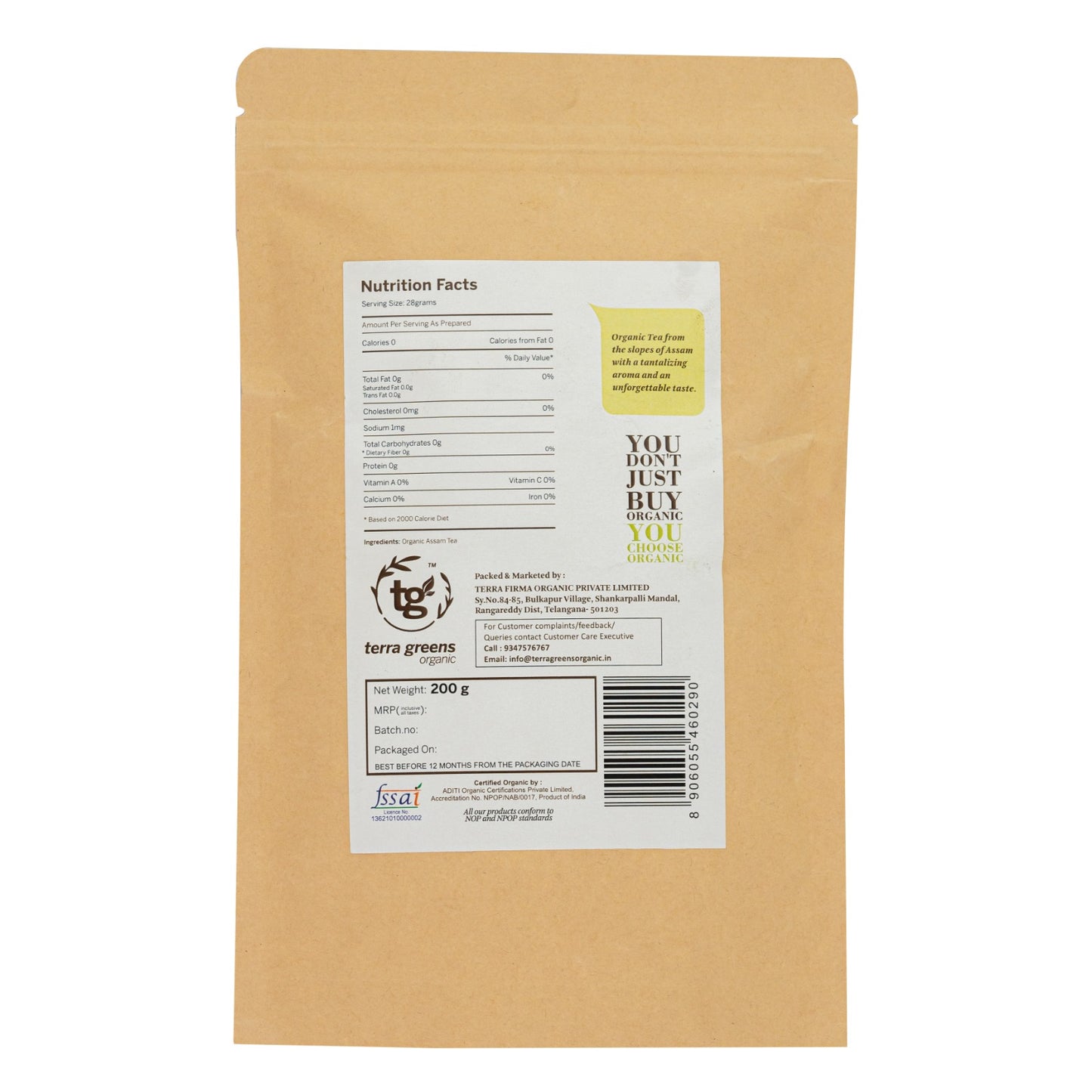 Organic Assam Tea