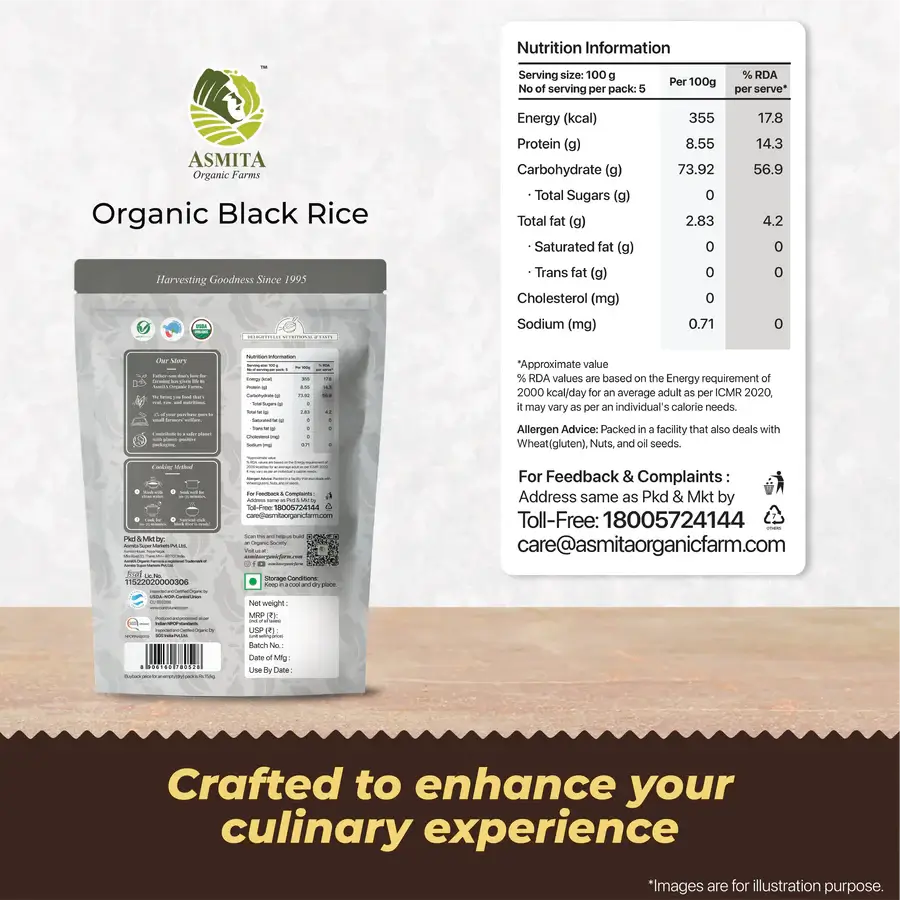 Organic Black Rice