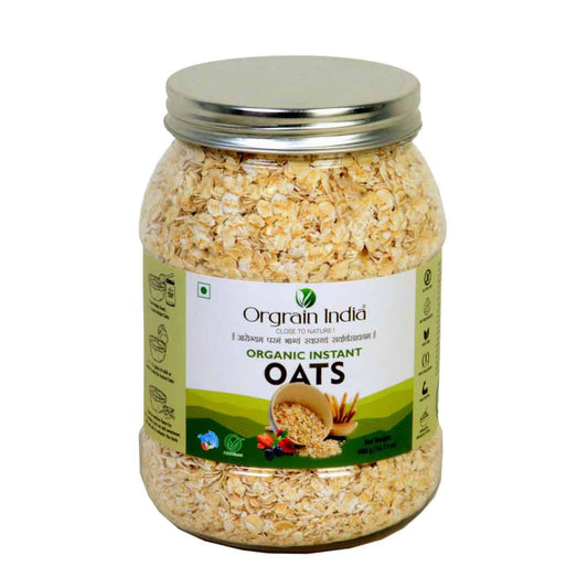 Organic Instant Oats 400 gm
