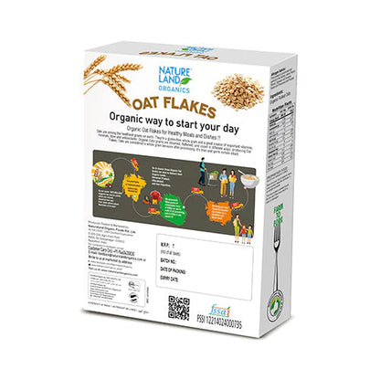 Organic Oat Flakes 250 Gm