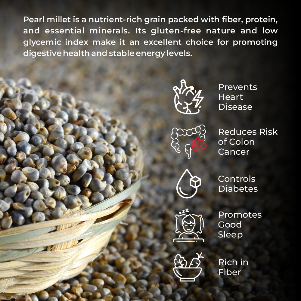 Organic Pearl Millet (Desi Bajro)