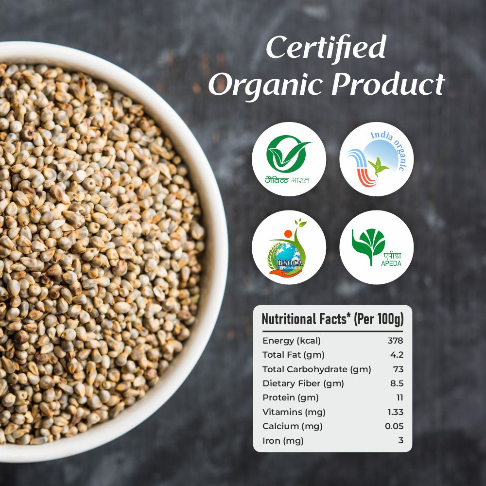Organic Pearl Millet (Desi Bajro)