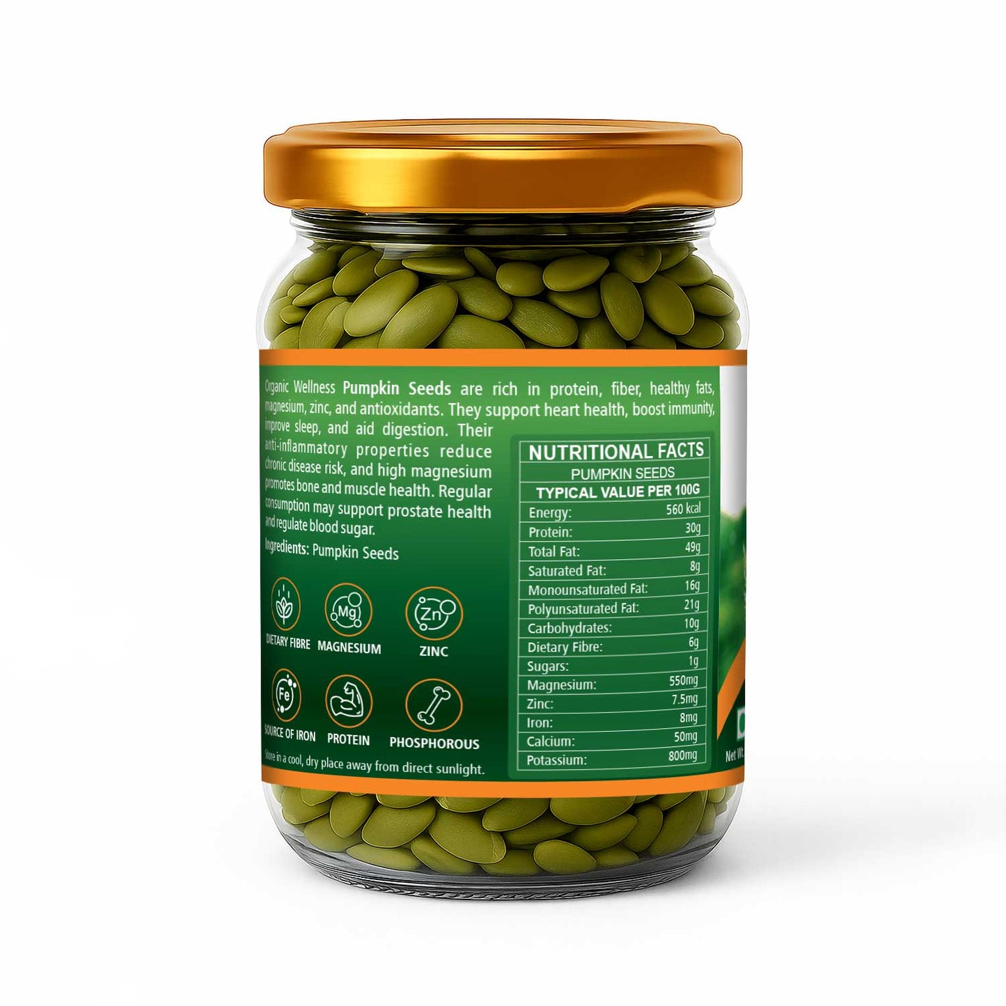 Organic Wellness Pumpkin Seeds