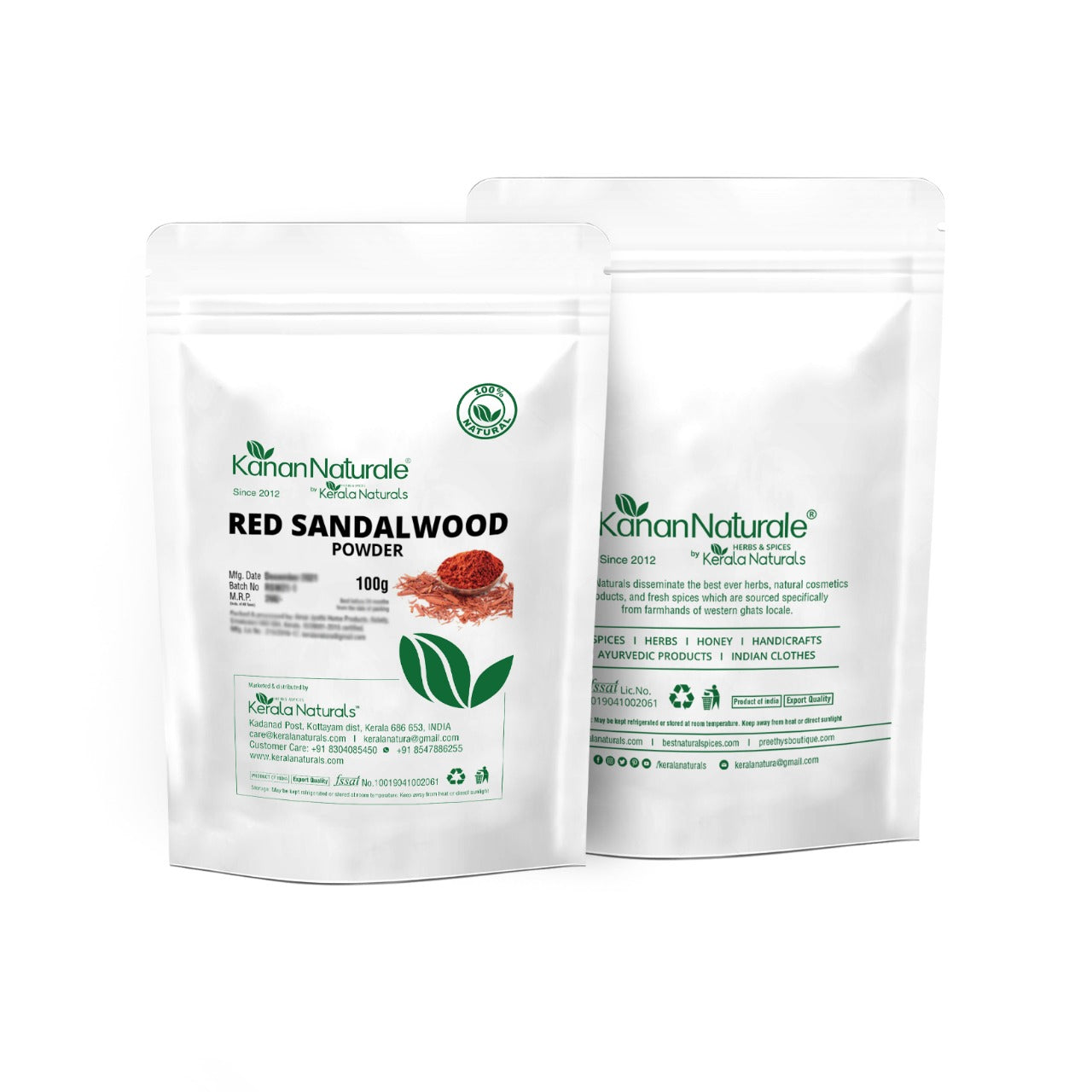 RED SANDALWOOD POWDER