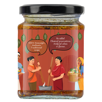 GAJAR ACHARI TWIST (Carrot Pickle)