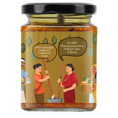 HALDI ACHARI FUSION (Turmeric Pickle)